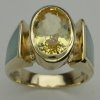 JR130-14kt/opal/yellow sapphire ring