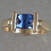 JR190-18KT yellow gold ring with a 2.2ct sapphire