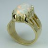 Lds 14kt opal cab ring