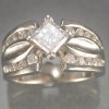 Custom designed ladies 14KTW diamond ring.